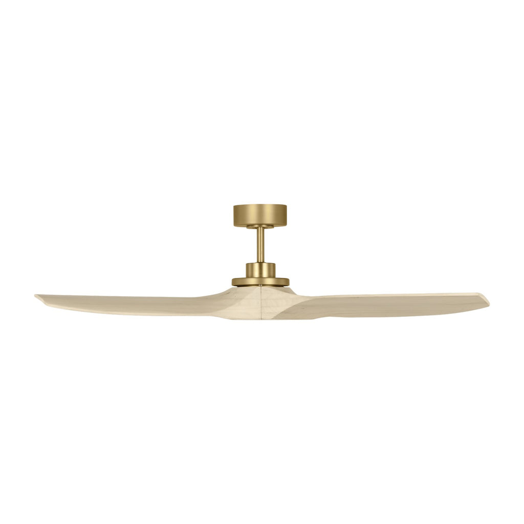 Visual Comfort Fan Canada - 3CLNSM52BBSWWO - 52" Ceiling Fan - Collins - Burnished Brass