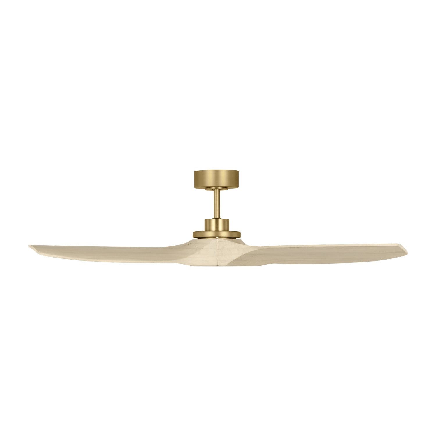 Visual Comfort Fan Canada - 3CLNSM52BBSWWO - 52" Ceiling Fan - Collins - Burnished Brass