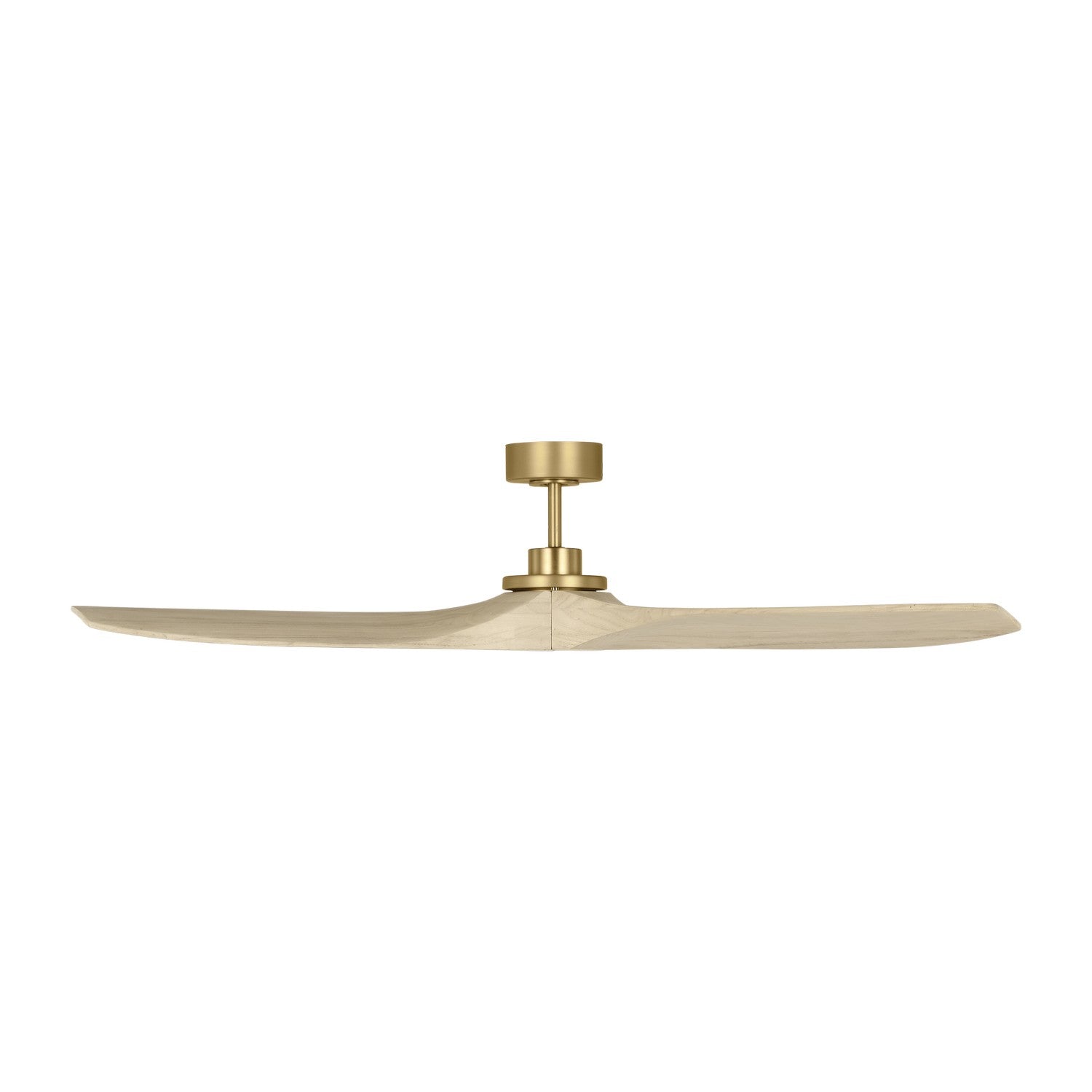 Visual Comfort Fan Canada - 3CLNSM60BBSWWO - 60" Ceiling Fan - Collins - Burnished Brass