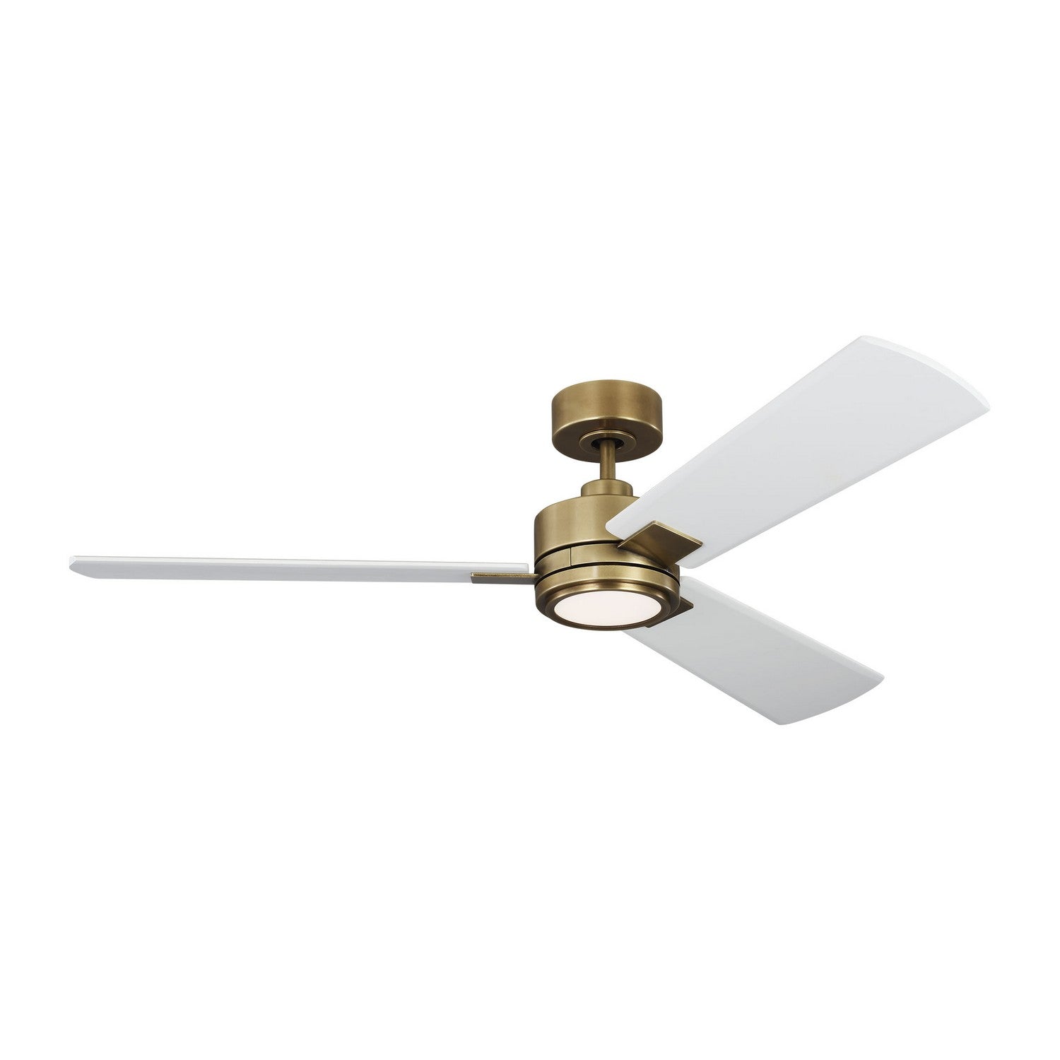 Visual Comfort Fan Canada - 3HASM56HABD - 56" Ceiling Fan - Harris - Hand Rubbed Antique Brass