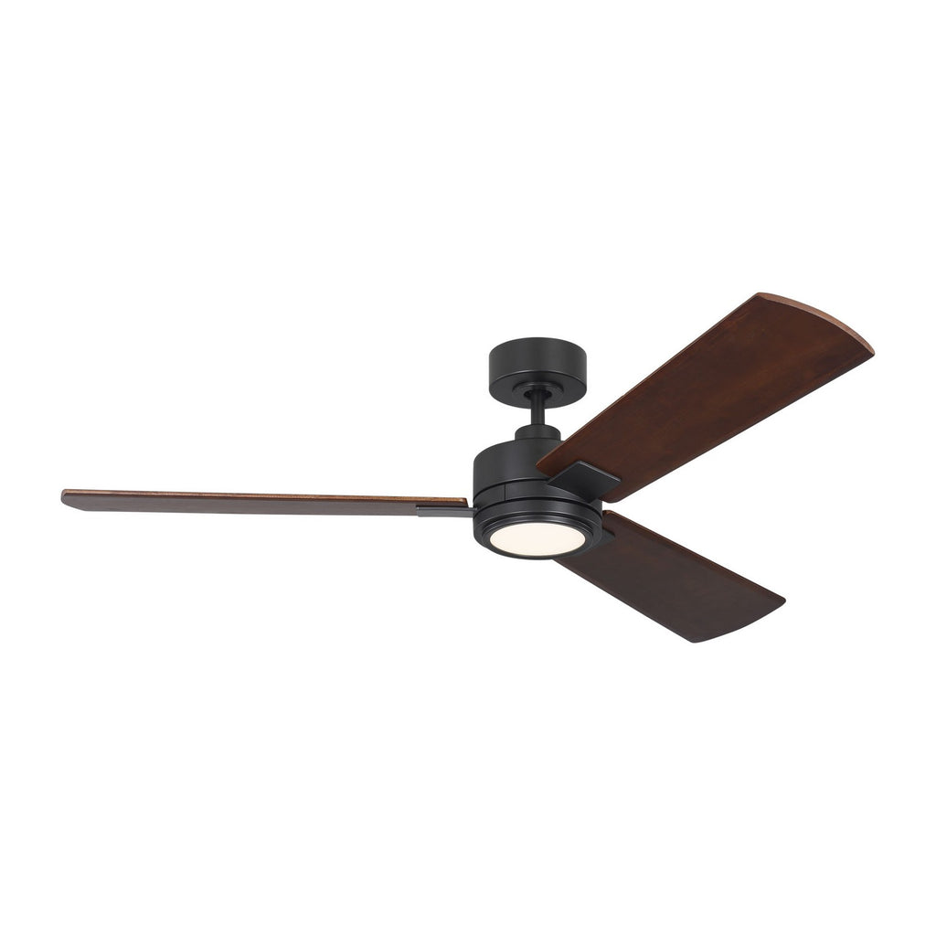 Visual Comfort Fan Canada - 3HASM56MBKD - 56" Ceiling Fan - Harris - Midnight Black