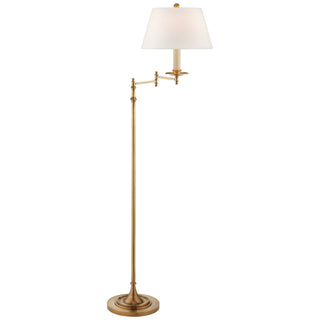 Visual Comfort Signature Canada - CHA 9121AB-L - One Light Swing Arm Floor Lamp - Dorchester3 - Antique-Burnished Brass