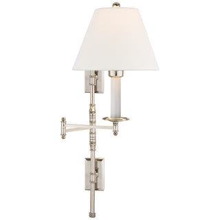 Visual Comfort Signature Canada - CHD 5102PN-L - One Light Swing Arm Wall Sconce - Dorchester3 - Polished Nickel