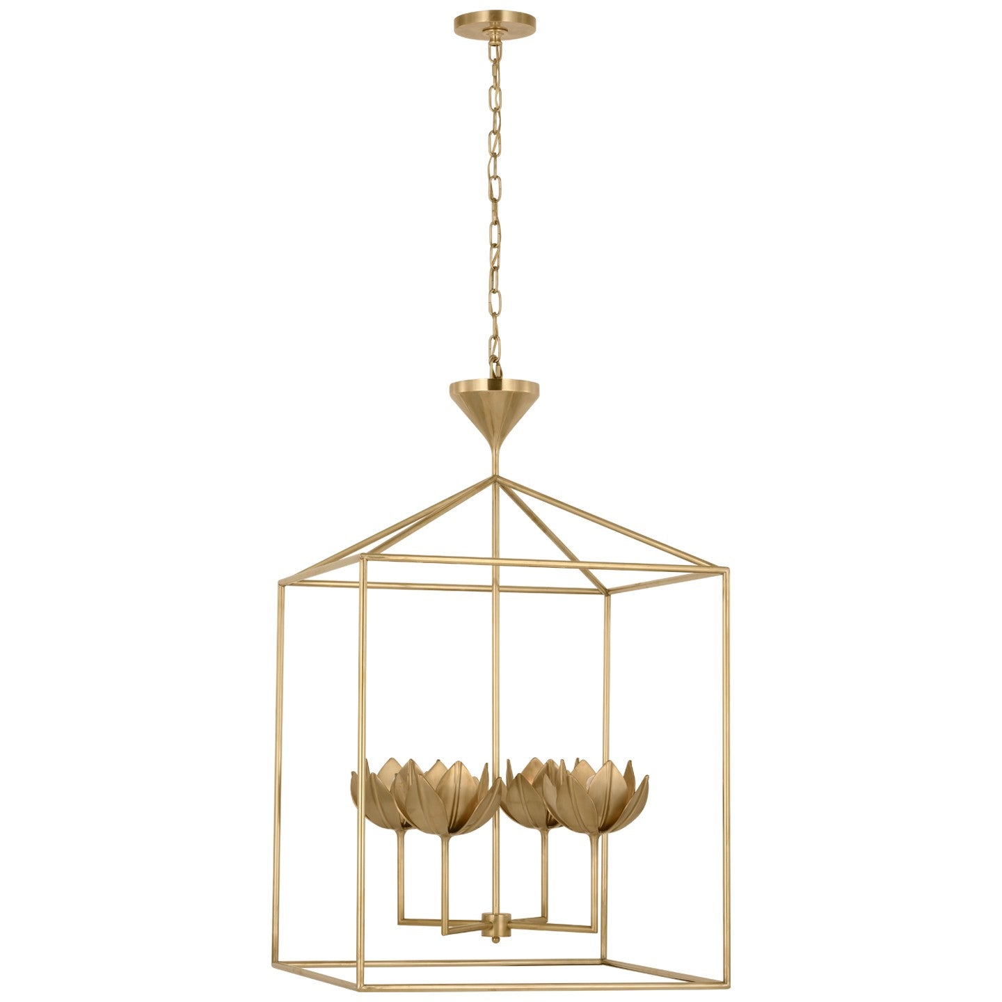 Visual Comfort Signature Canada - JN 5303AB - LED Lantern - Alberto - Antique-Burnished Brass