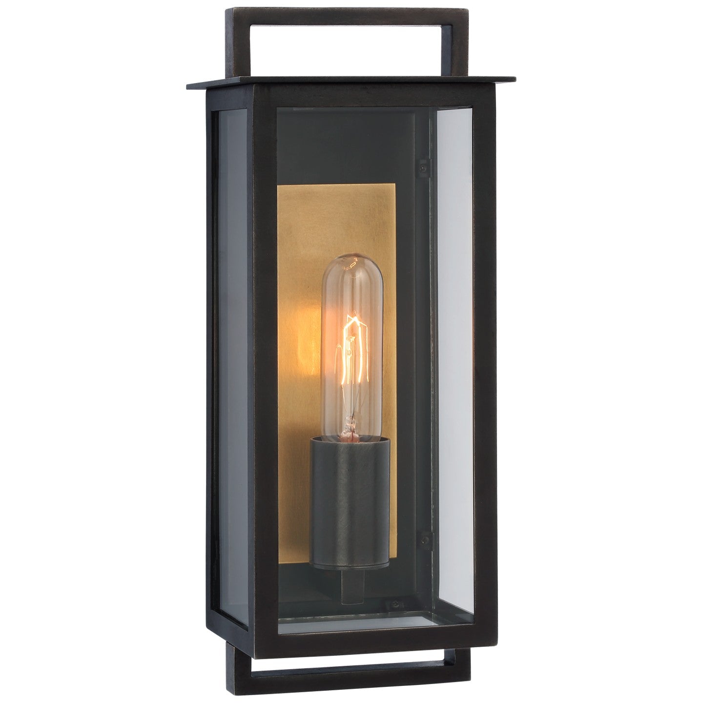 Visual Comfort Signature Canada - S 2195AI-CG - LED Wall Lantern - Halle - Aged Iron