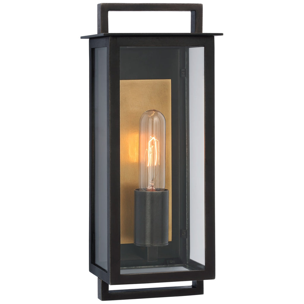 Visual Comfort Signature Canada - S 2195AI-CG - LED Wall Lantern - Halle - Aged Iron