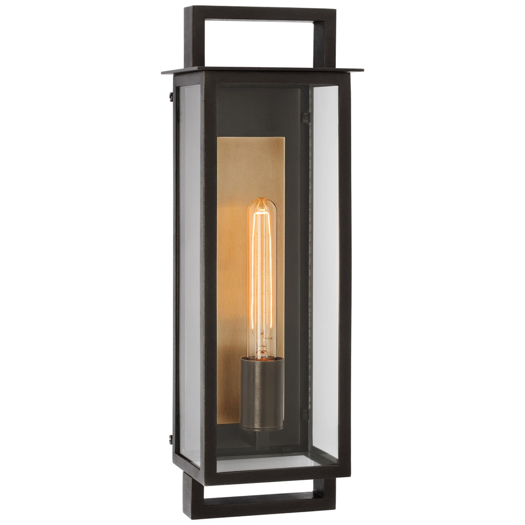 Visual Comfort Signature Canada - S 2196AI-CG - LED Wall Lantern - Halle - Aged Iron