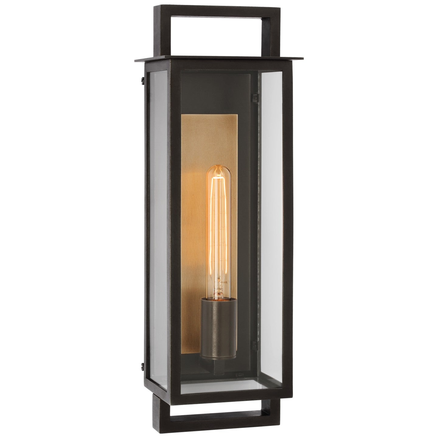 Visual Comfort Signature Canada - S 2196AI-CG - LED Wall Lantern - Halle - Aged Iron
