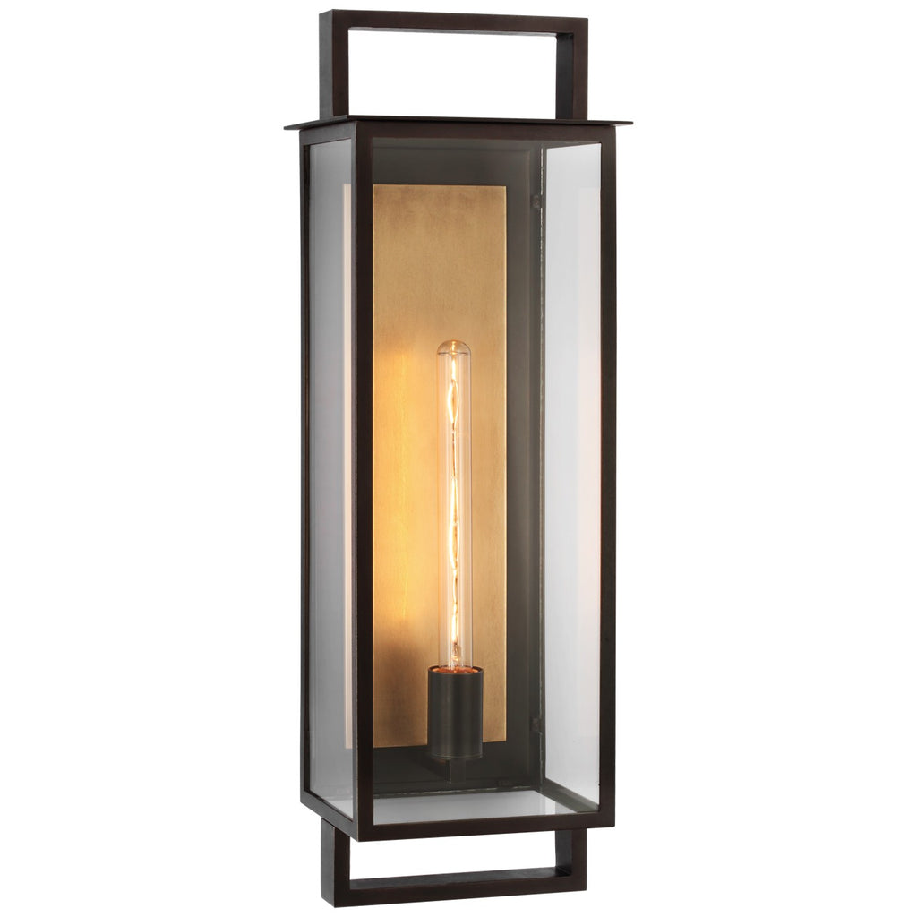 Visual Comfort Signature Canada - S 2197AI-CG - LED Wall Lantern - Halle - Aged Iron