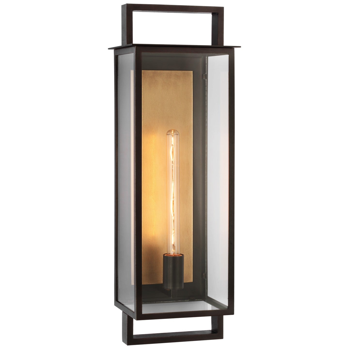 Visual Comfort Signature Canada - S 2197AI-CG - LED Wall Lantern - Halle - Aged Iron