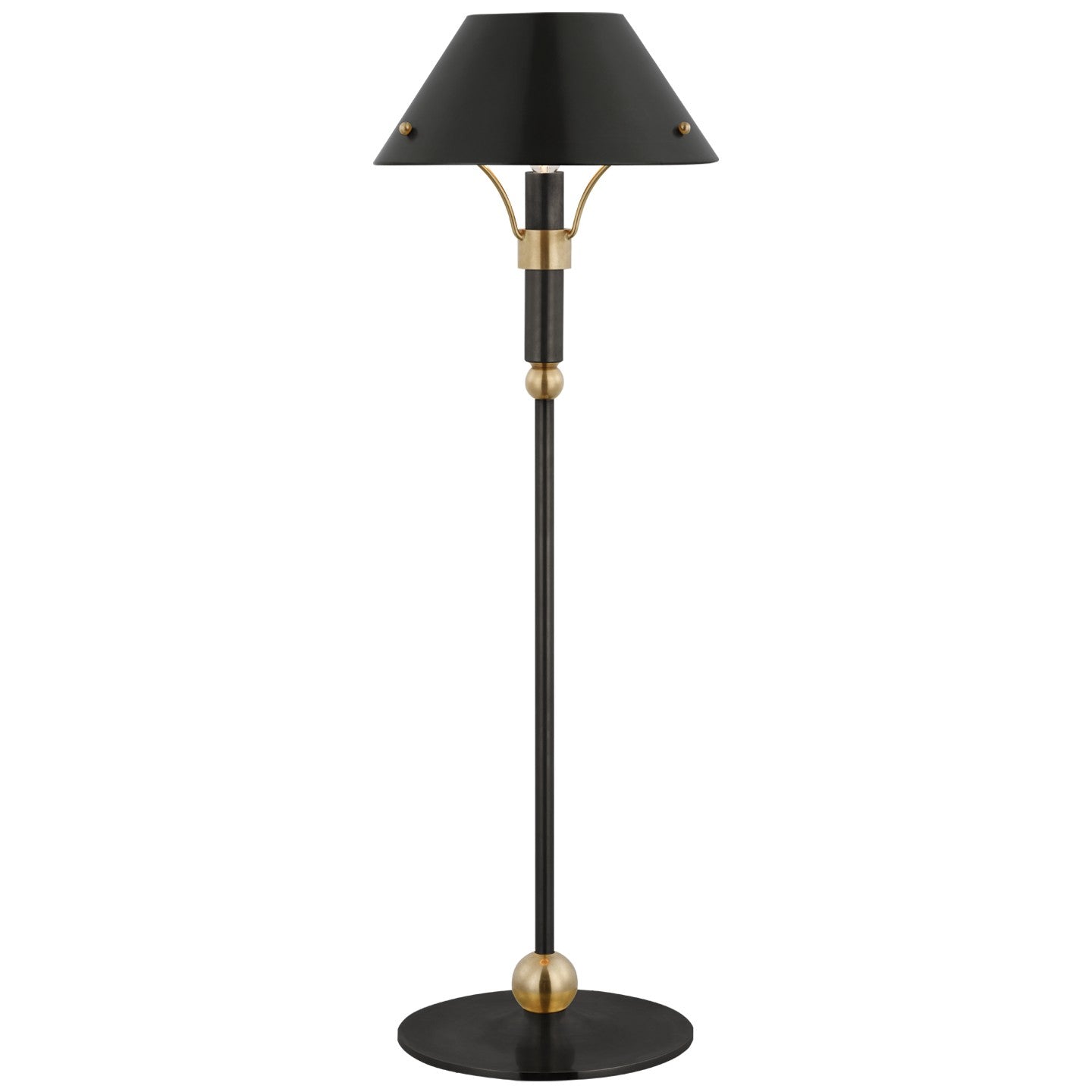 Visual Comfort Signature Canada - TOB 3733BZ/HAB-BZ - LED Table Lamp - Turlington - Bronze and Hand-Rubbed Antique Brass