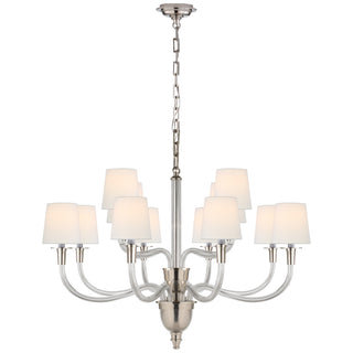 Visual Comfort Signature Canada - TOB 5033PN-L - 12 Light Chandelier - Vivian - Polished Nickel