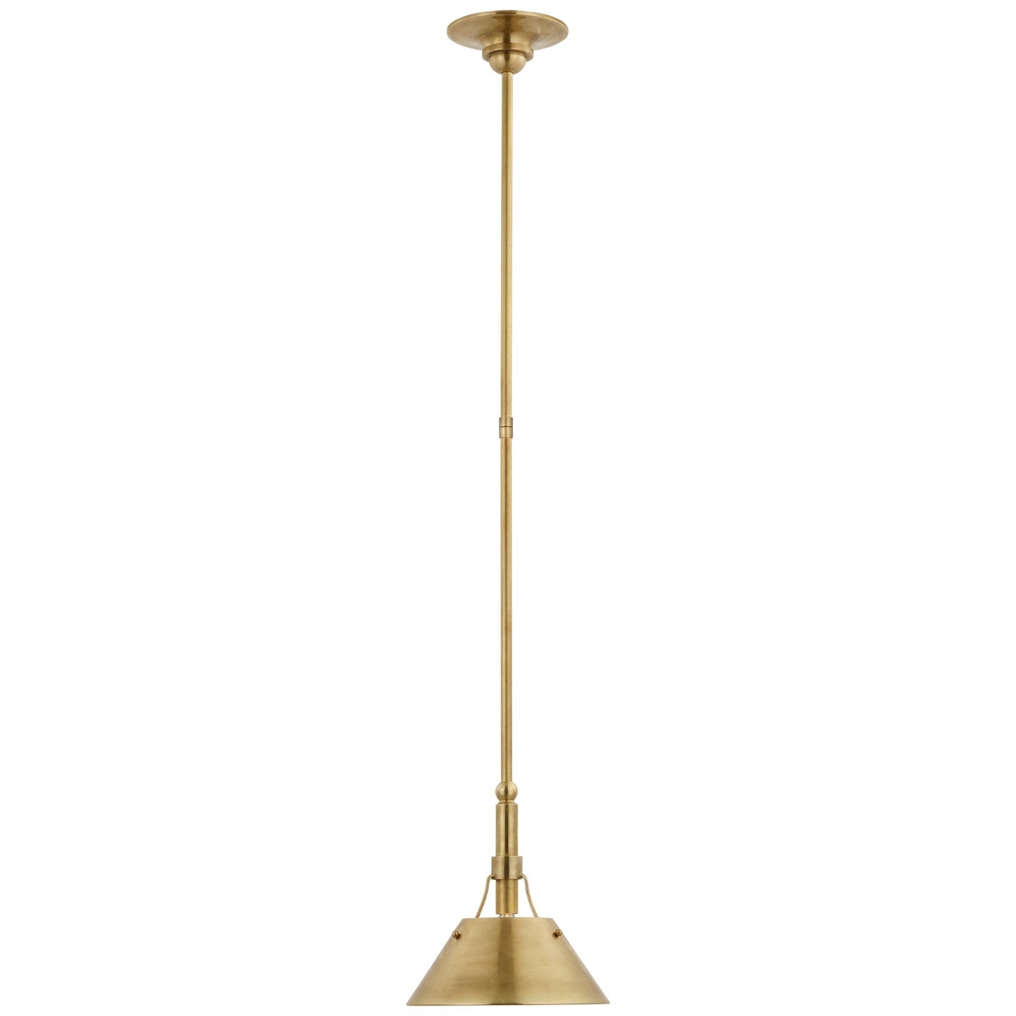 Visual Comfort Signature Canada - TOB 5722HAB-HAB - LED Pendant - Turlington - Hand-Rubbed Antique Brass