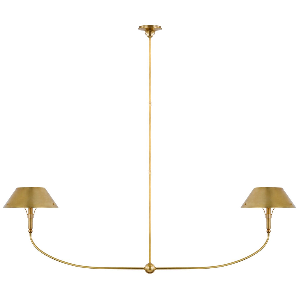 Visual Comfort Signature Canada - TOB 5728HAB-HAB - LED Linear Chandelier - Turlington - Hand-Rubbed Antique Brass
