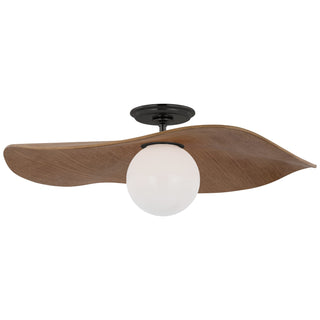 Visual Comfort Signature Canada - WS 4040BZ-NO - LED Semi-Flush Mount - Mahalo - Bronze