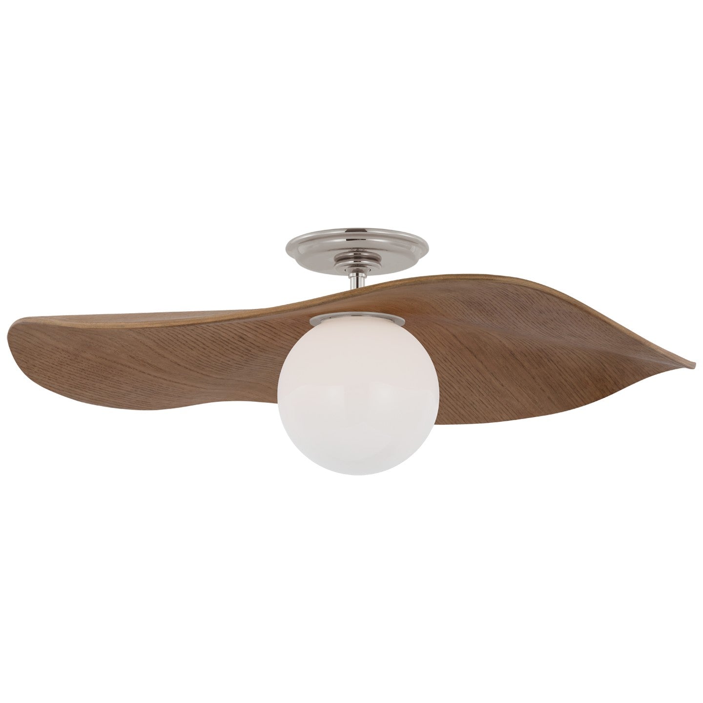 Visual Comfort Signature Canada - WS 4040PN-NO - LED Semi-Flush Mount - Mahalo - Polished Nickel