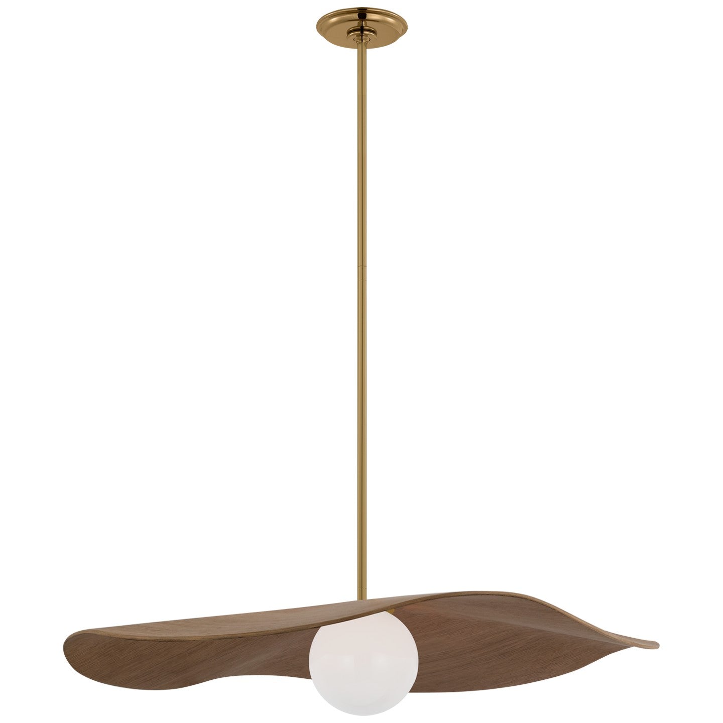 Visual Comfort Signature Canada - WS 5040HAB-NO - LED Pendant - Mahalo - Hand-Rubbed Antique Brass