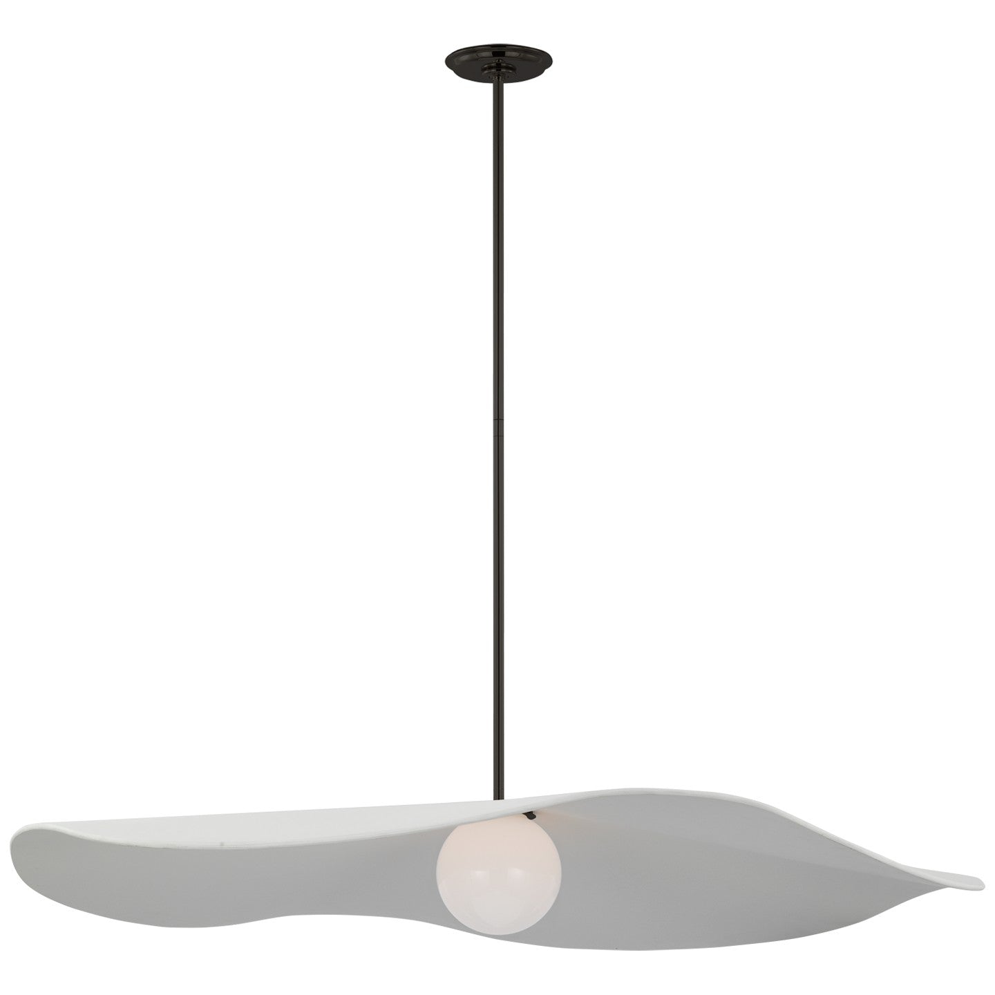 Visual Comfort Signature Canada - WS 5042BZ-WHT - LED Pendant - Mahalo - Bronze