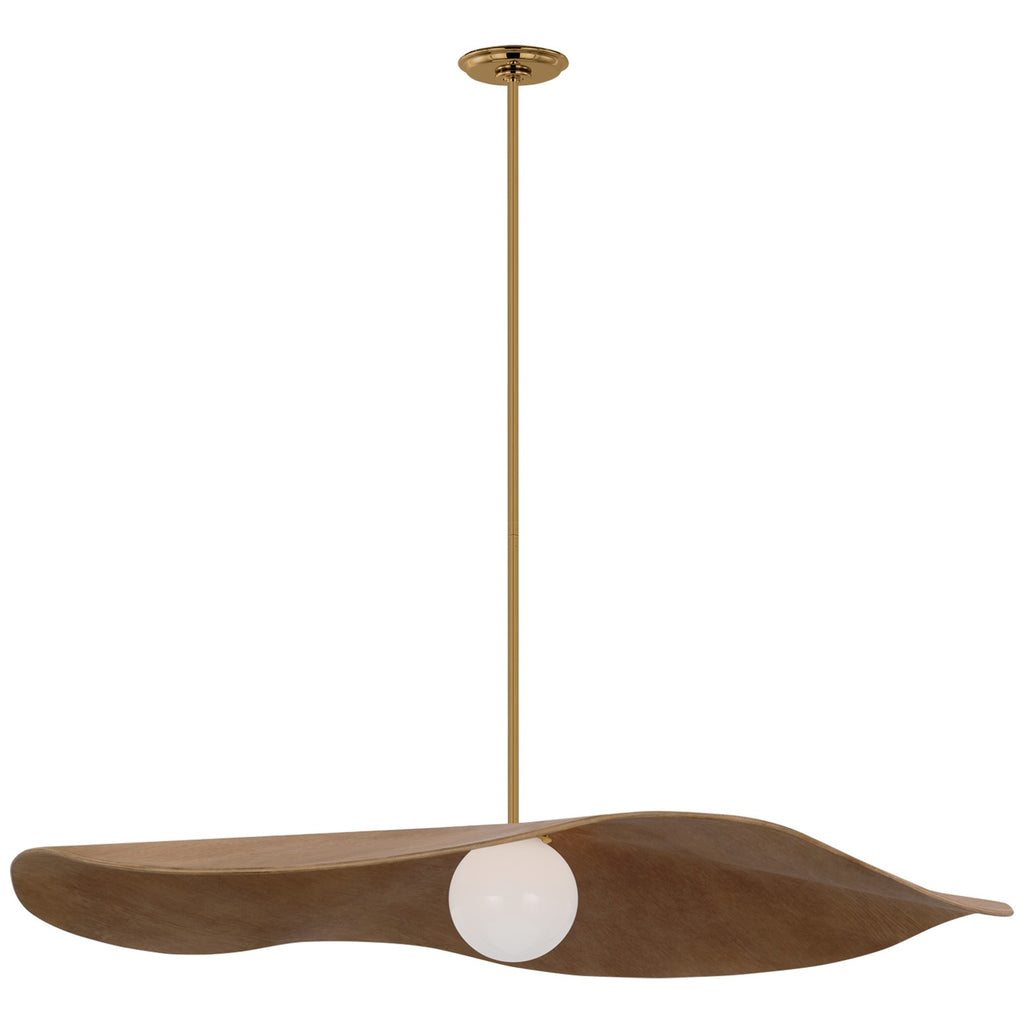 Visual Comfort Signature Canada - WS 5042HAB-NO - LED Pendant - Mahalo - Hand-Rubbed Antique Brass