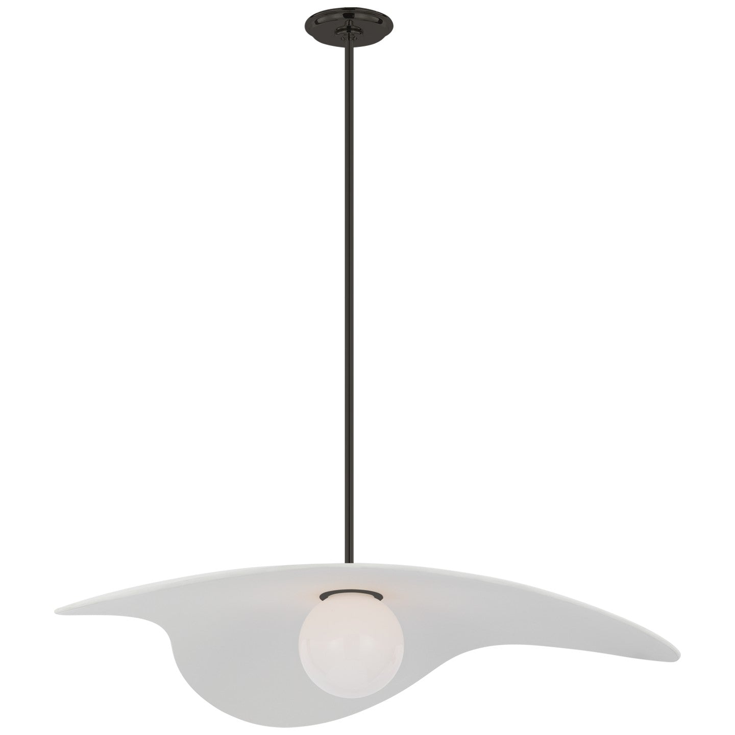 Visual Comfort Signature Canada - WS 5048BZ-WHT - LED Pendant - Mahalo - Bronze