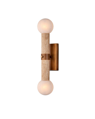 Sequoia Beige Bath Wall Sconce