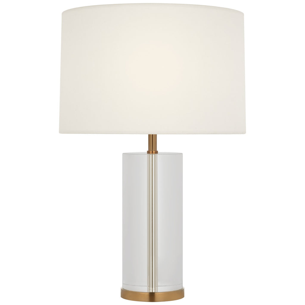 Visual Comfort Signature Canada - ARN 3023CG/HAB-L-CL - LED Accent Lamp - Lineham - Crystal and Hand-Rubbed Antique Brass