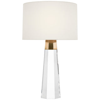 Visual Comfort Signature Canada - ARN 3028CG/HAB-L-CL - LED Accent Lamp - Olsen - Crystal and Hand-Rubbed Antique Brass