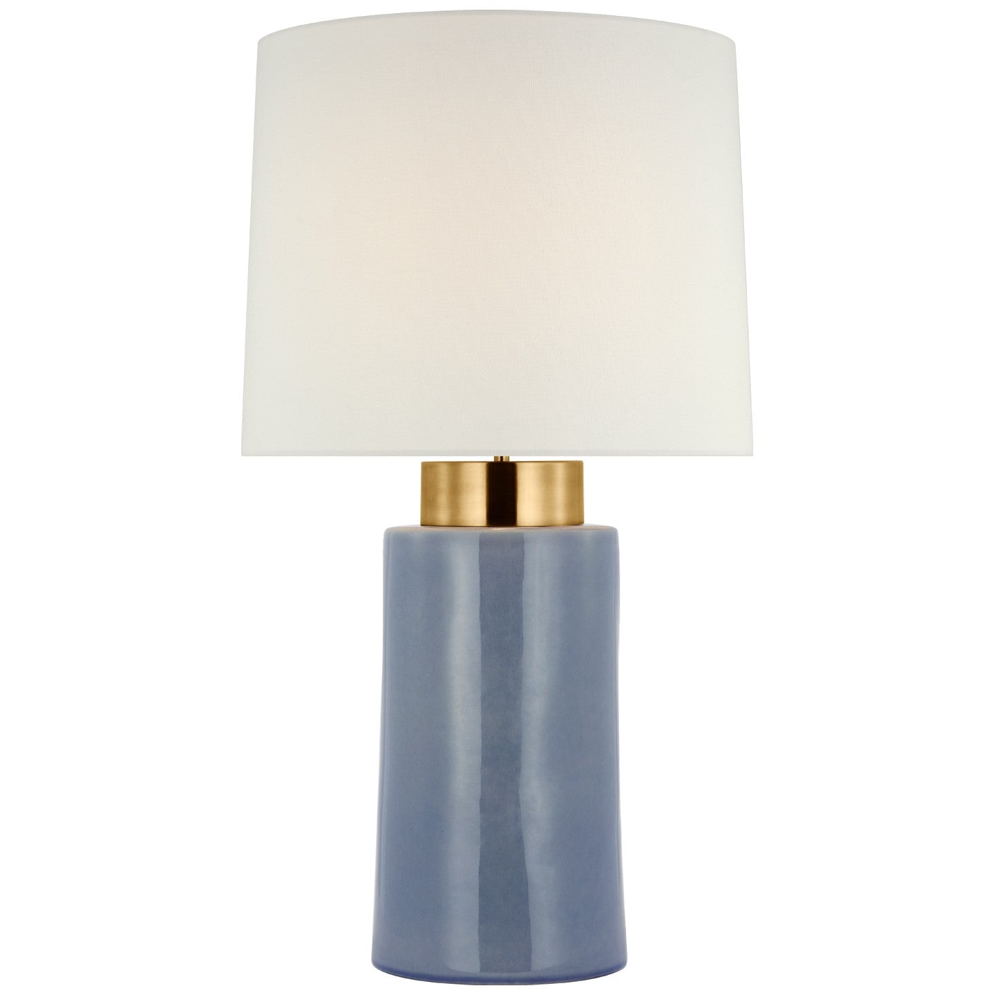 Visual Comfort Signature Canada - BBL 3638PBC/SB-L - LED Table Lamp - Xian - Polar Blue Crackle and Soft Brass