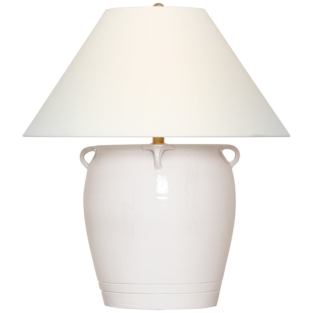 Visual Comfort Signature Canada - CHA 8641GWC-L - LED Table Lamp - Fasano - Glossy White Crackle