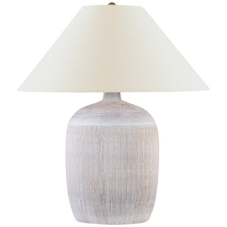 Visual Comfort Signature Canada - CHA 8662WWT-L - LED Table Lamp - Portis - White Washed Terracotta