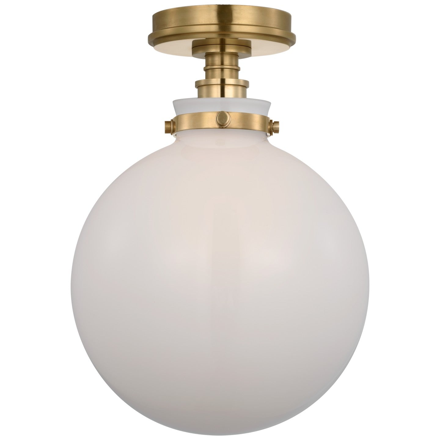 Visual Comfort Signature Canada - CHC 4526AB-WG - LED Flush Mount - Parkington - Antique-Burnished Brass