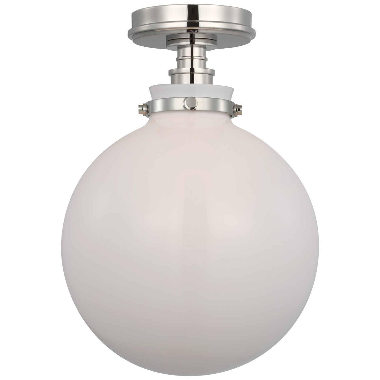 Visual Comfort Signature Canada - CHC 4526PN-WG - LED Flush Mount - Parkington - Polished Nickel