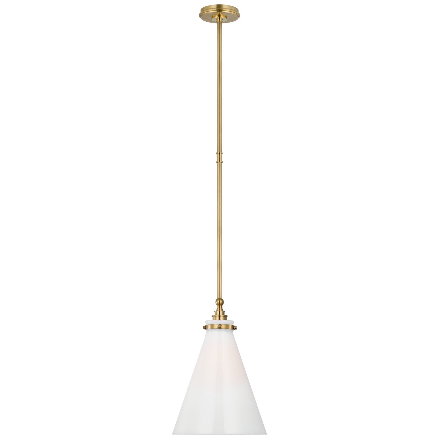 Visual Comfort Signature Canada - CHC 5530AB-WG - LED Pendant - Parkington - Antique-Burnished Brass