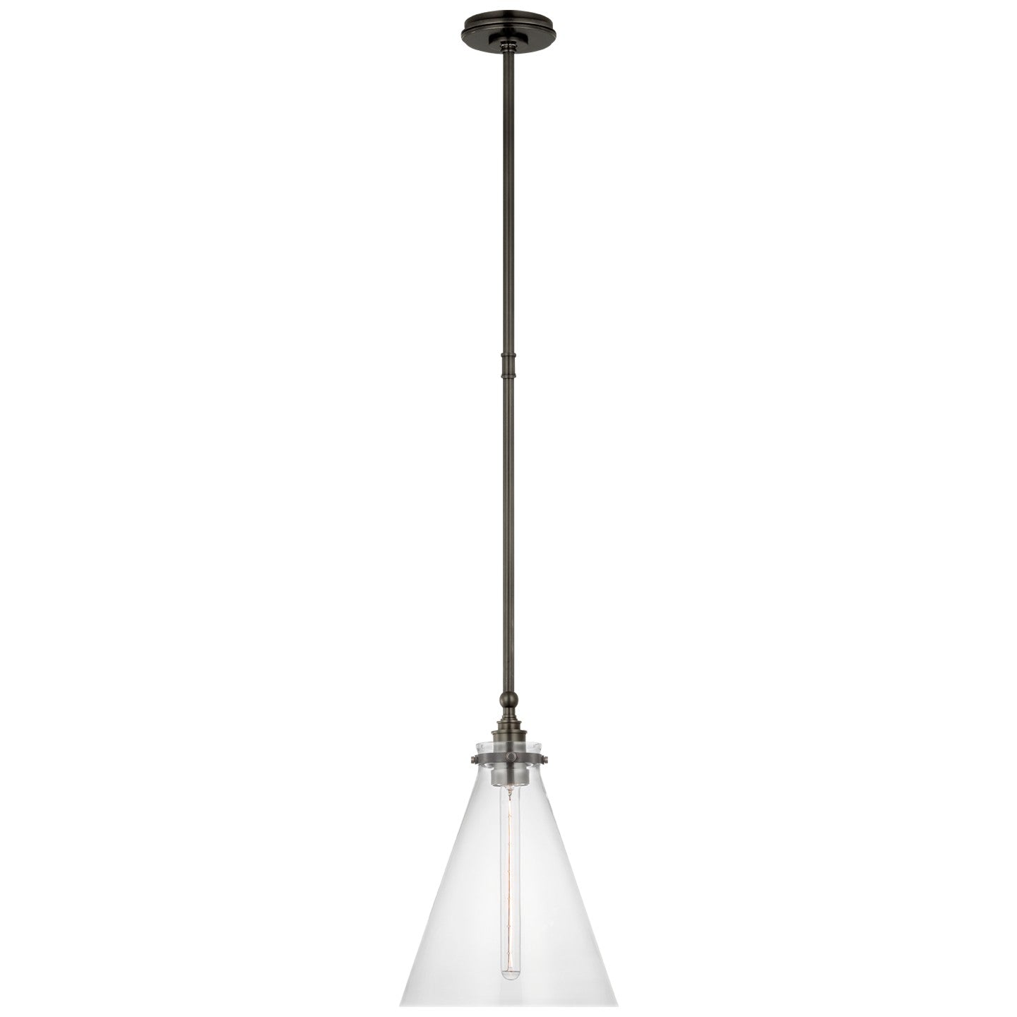Visual Comfort Signature Canada - CHC 5530BZ-CG - LED Pendant - Parkington - Bronze