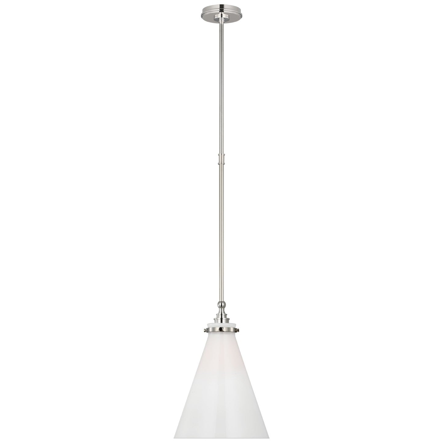 Visual Comfort Signature Canada - CHC 5530PN-WG - LED Pendant - Parkington - Polished Nickel