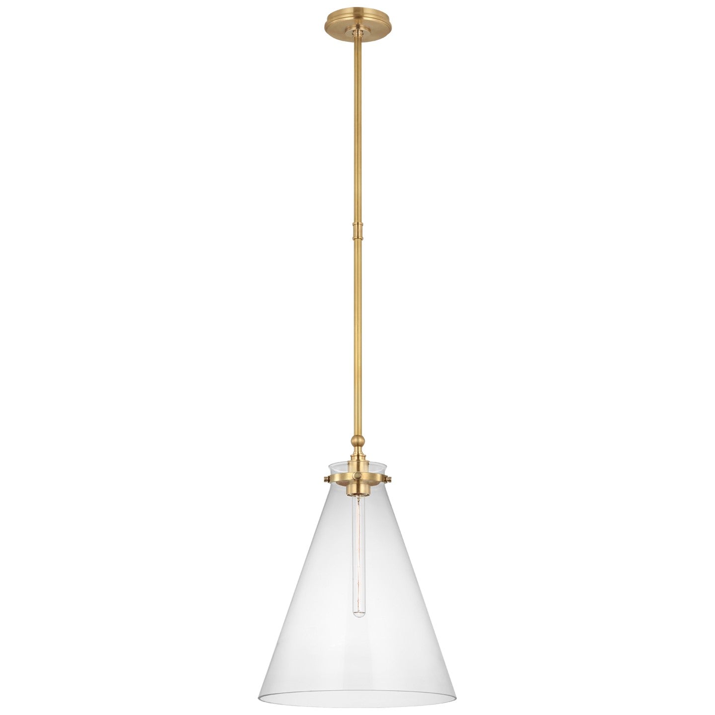 Visual Comfort Signature Canada - CHC 5532AB-CG - LED Pendant - Parkington - Antique-Burnished Brass