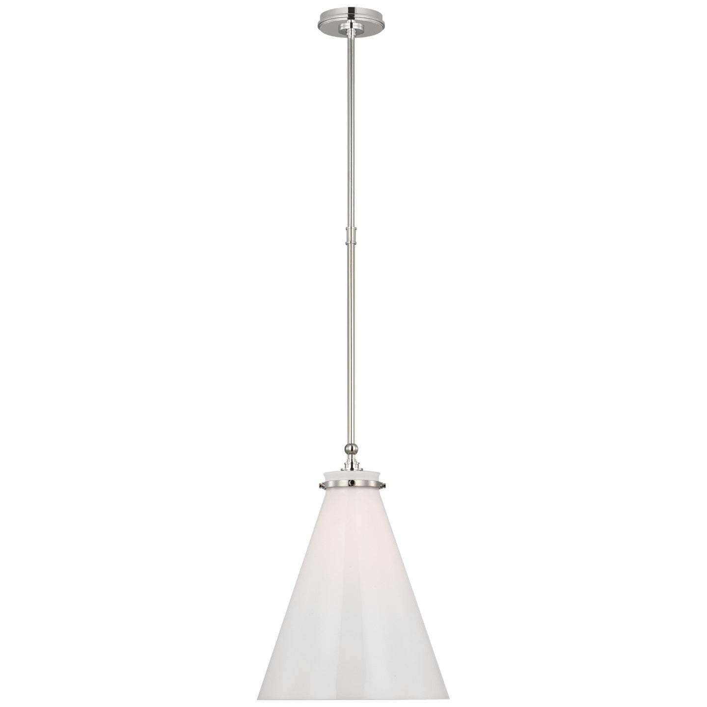 Visual Comfort Signature Canada - CHC 5532PN-WG - LED Pendant - Parkington - Polished Nickel