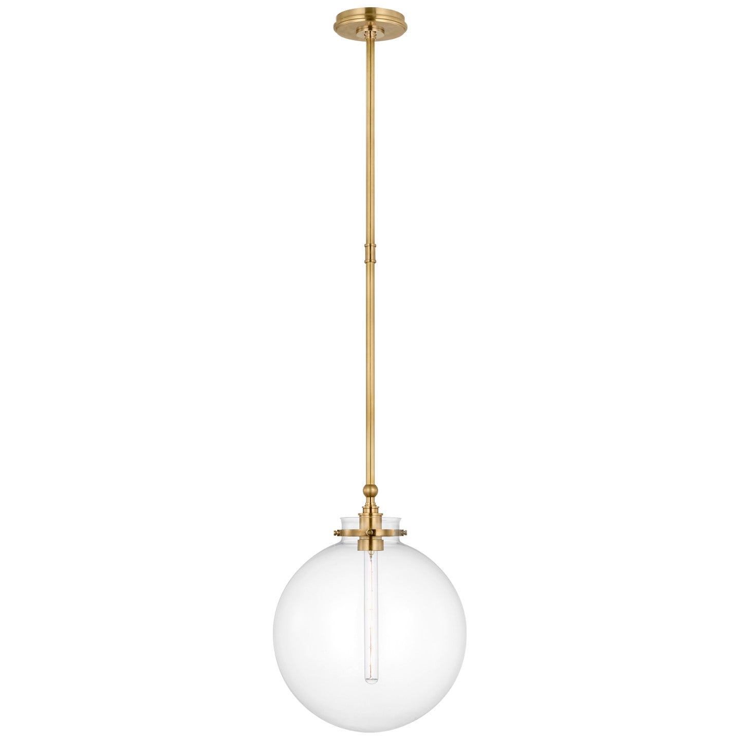 Visual Comfort Signature Canada - CHC 5542AB-CG - LED Pendant - Parkington - Antique-Burnished Brass