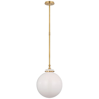 Visual Comfort Signature Canada - CHC 5542AB-WG - LED Pendant - Parkington - Antique-Burnished Brass