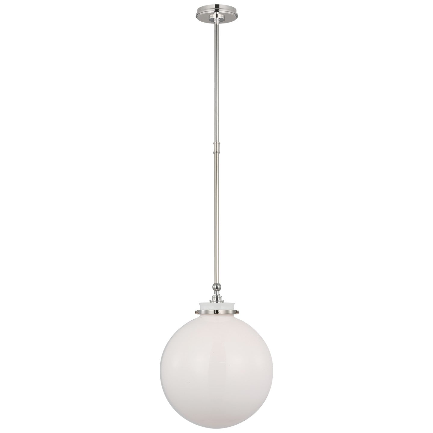 Visual Comfort Signature Canada - CHC 5542PN-WG - LED Pendant - Parkington - Polished Nickel