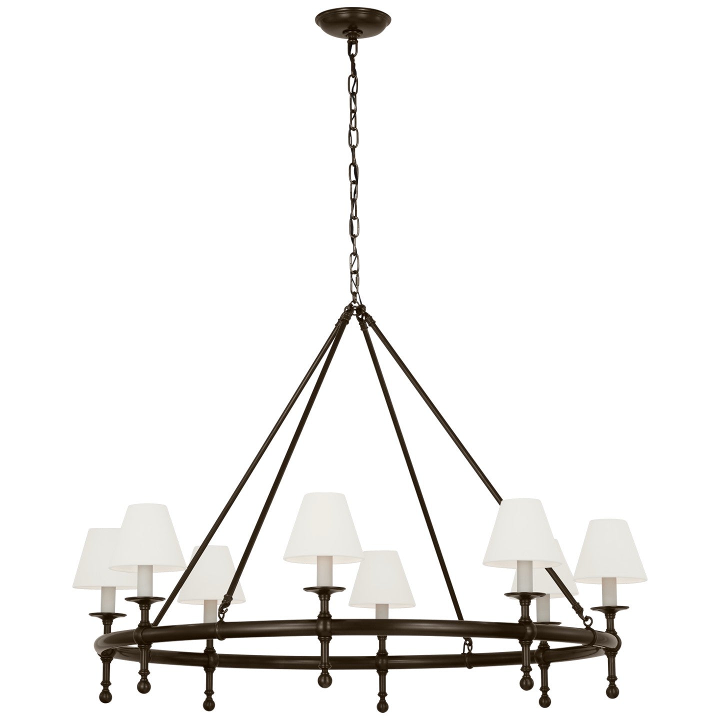 Visual Comfort Signature Canada - CHC 5819BZ-L - LED Chandelier - Classic - Bronze