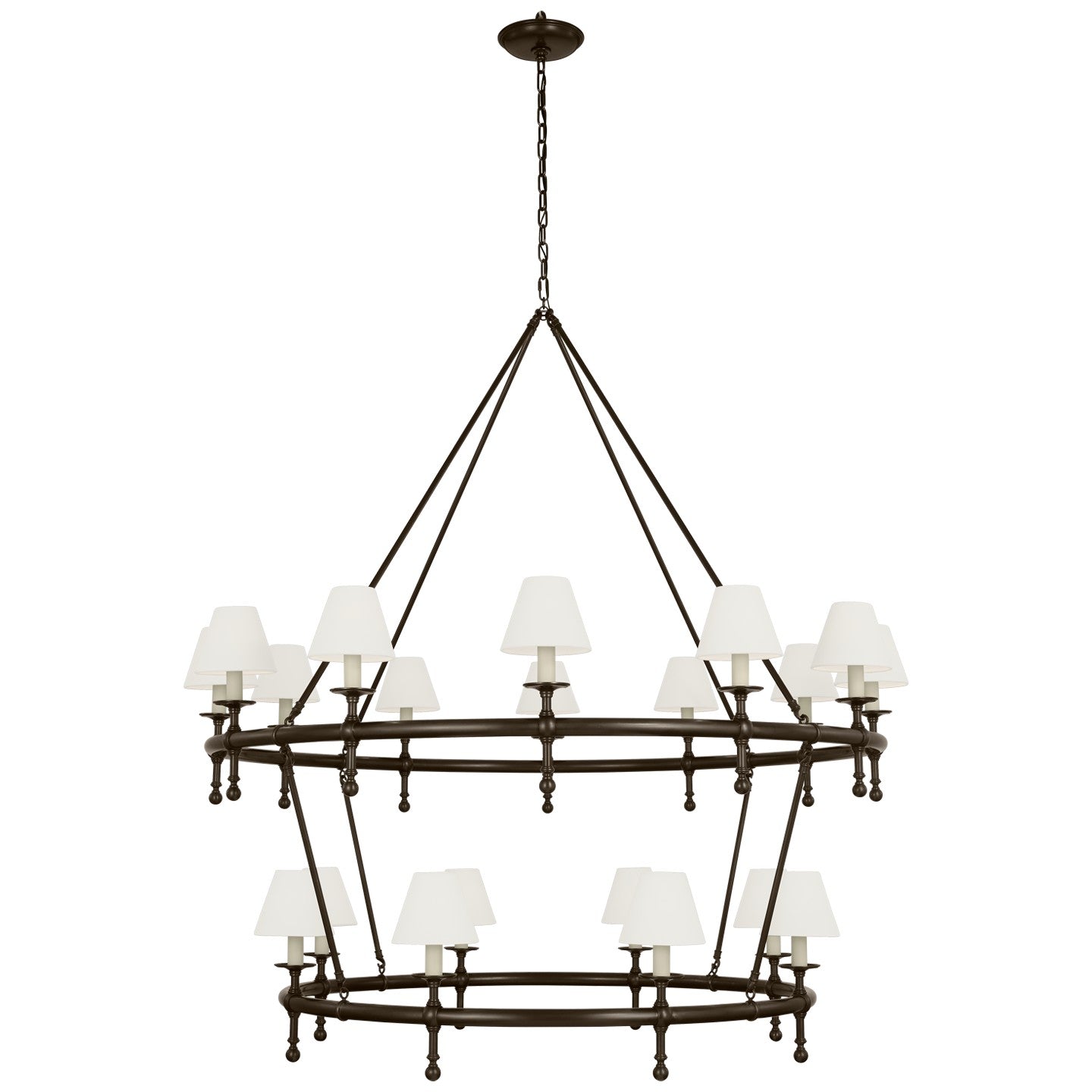Visual Comfort Signature Canada - CHC 5825BZ-L - LED Chandelier - Classic - Bronze