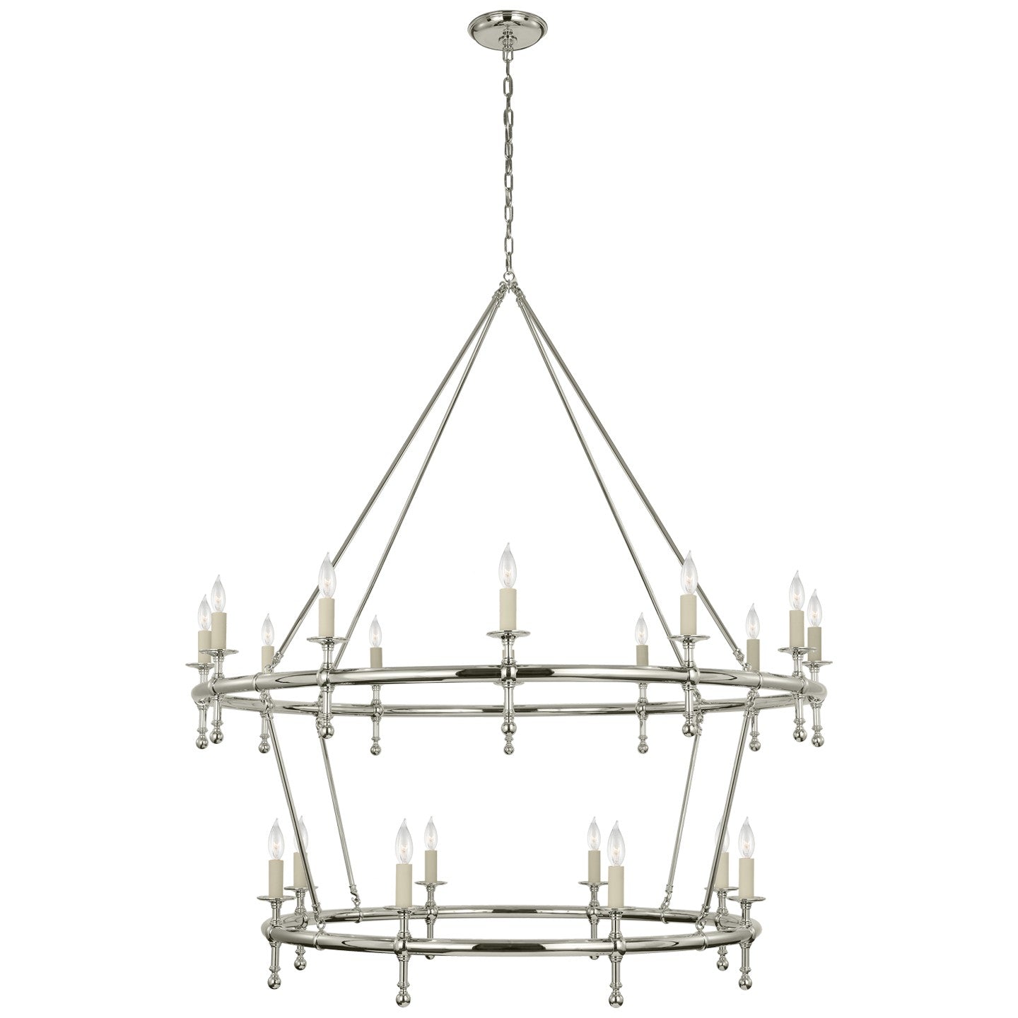 Visual Comfort Signature Canada - CHC 5825PN - LED Chandelier - Classic - Polished Nickel