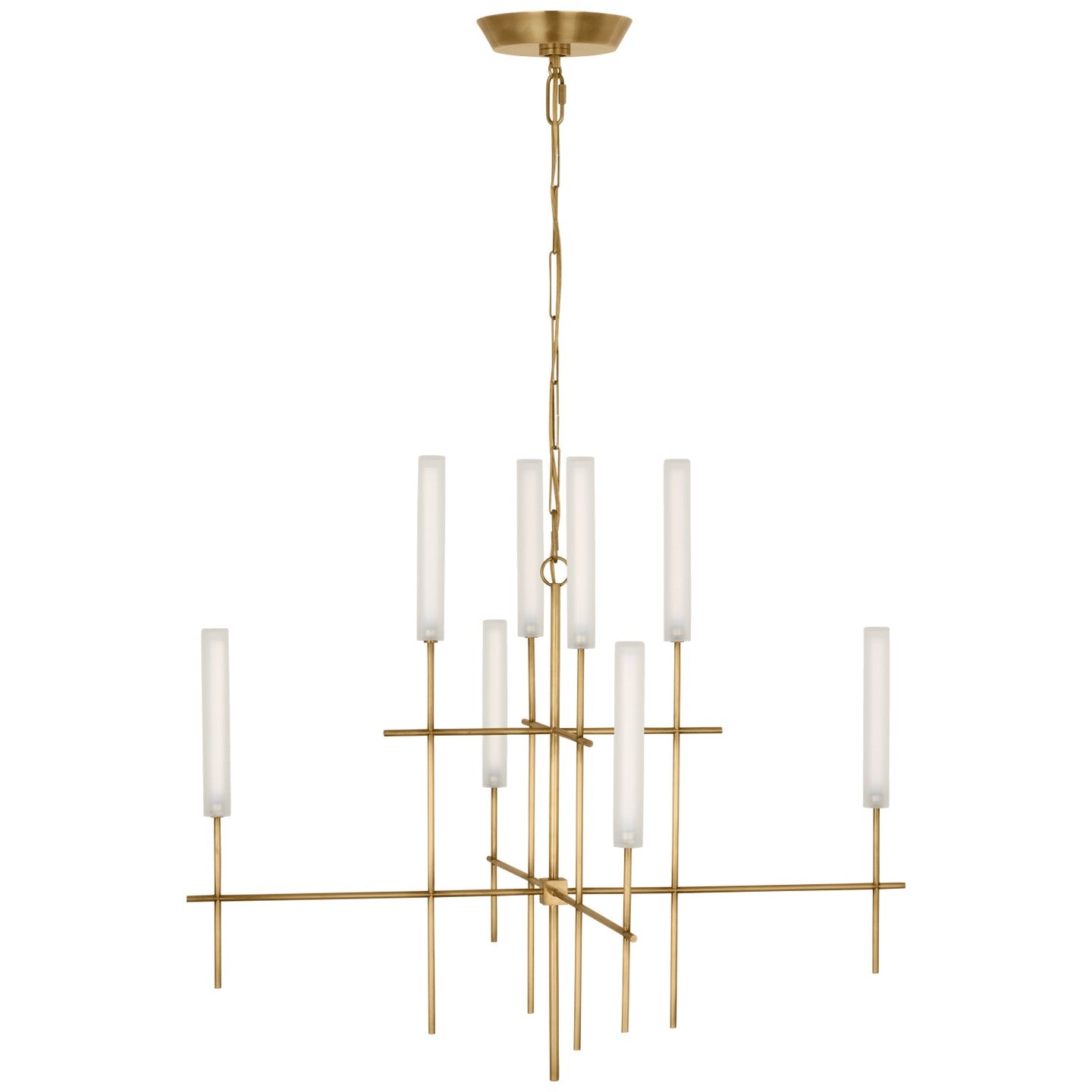 Visual Comfort Signature Canada - IKF 5110HAB-FG - LED Chandelier - Fay - Hand-Rubbed Antique Brass