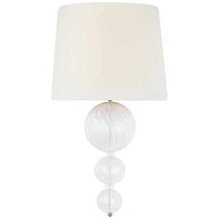 Visual Comfort Signature Canada - JN 2004G/CG-L - LED Wall Sconce - Talia - Gild and Clear Swirled Glass