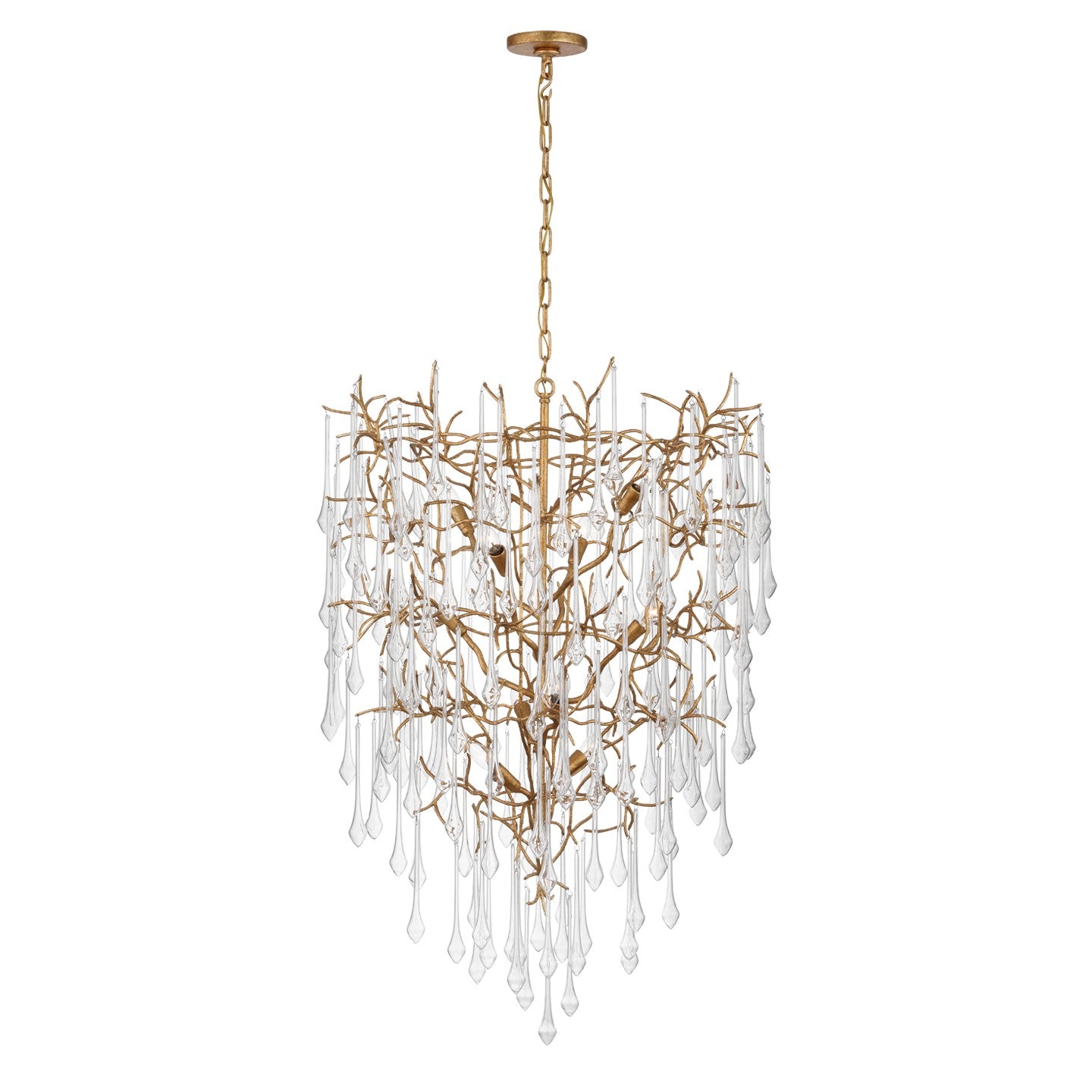 Visual Comfort Signature Canada - JN 5222GI-CG - LED Chandelier - Rayne - Gilded Iron