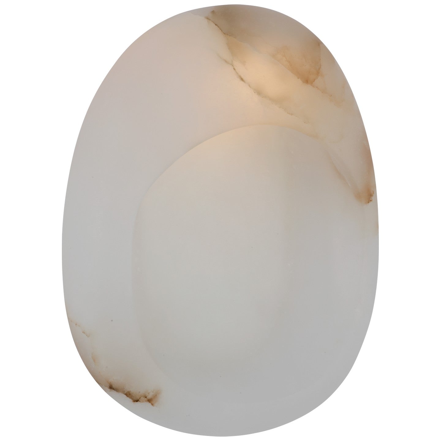 Visual Comfort Signature Canada - KW 2910ALB/AB - LED Wall Sconce - Esculpa - Alabaster and Antique-Burnished Brass