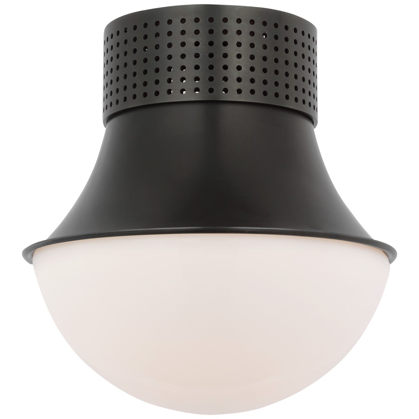 Visual Comfort Signature Canada - KW 4058BZ-WG - LED Flush Mount - Precision - Bronze