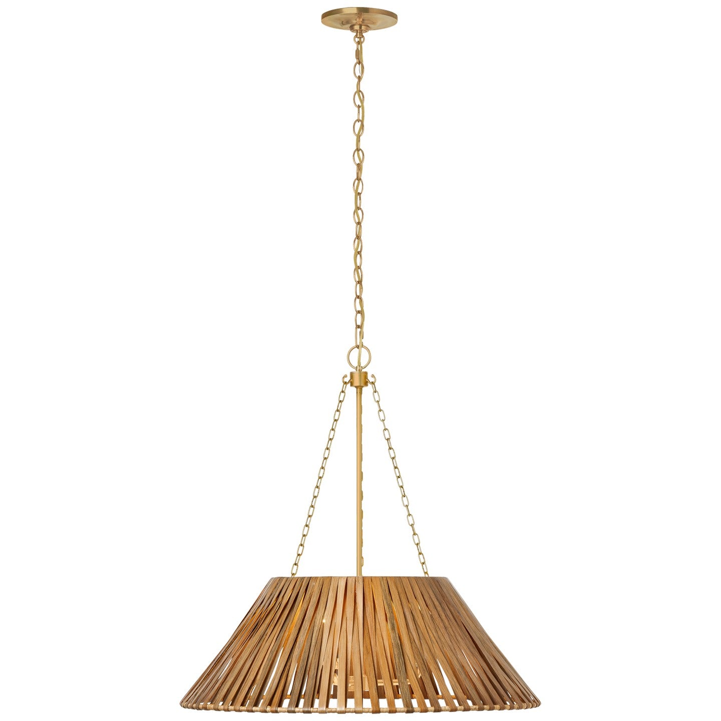 Visual Comfort Signature Canada - MF 5031SB-NTW - LED Pendant - Corinne - Soft Brass