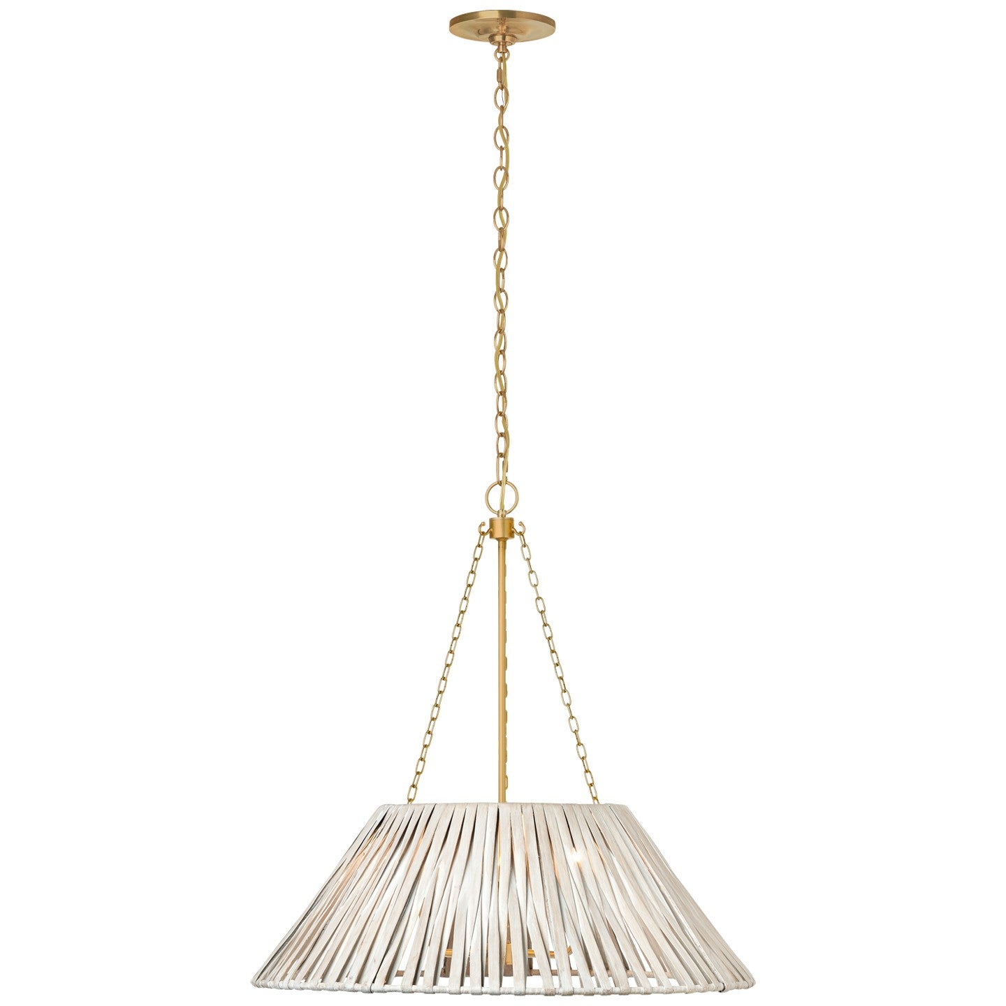 Visual Comfort Signature Canada - MF 5031SB-WW - LED Pendant - Corinne - Soft Brass